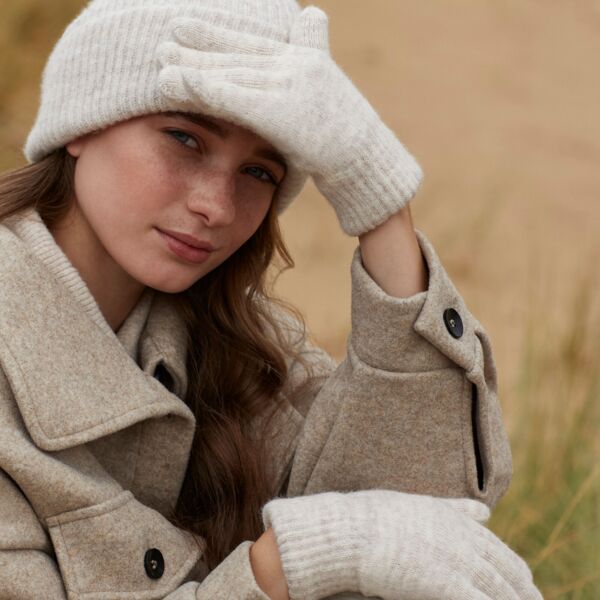 Cosy Ribbed Cuff Gloves Thumbnail