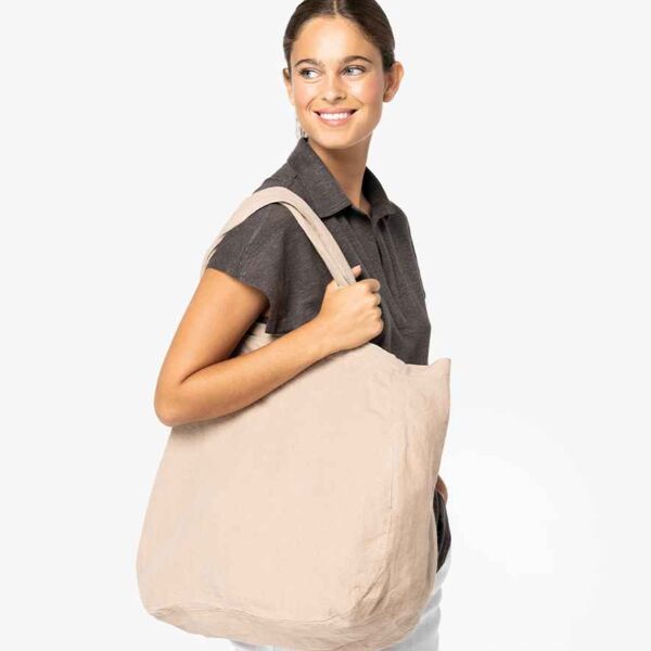Spasso Linen Shopping Bag Thumbnail